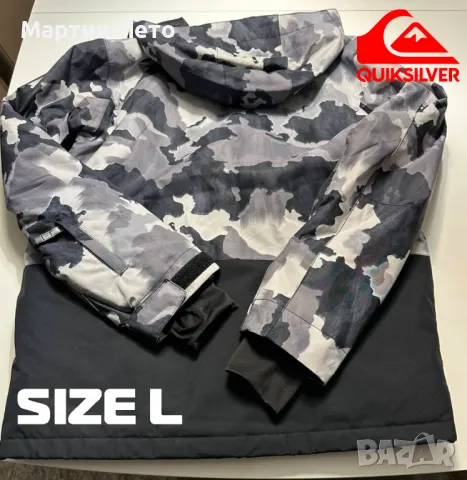 Мъжки ски якета QUIKSILVER L и XL, снимка 3 - Якета - 48182375
