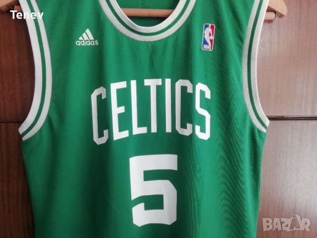 Adidas Boston Celtics Garnett NBA оригинален потник Бостън Селтикс, снимка 4 - Тениски - 53061038