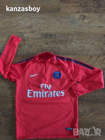 Nike Paris Saint-Germain 17/18 Dri-FIT - страхотна мъжка блуза , снимка 4 - Спортни дрехи, екипи - 40486949