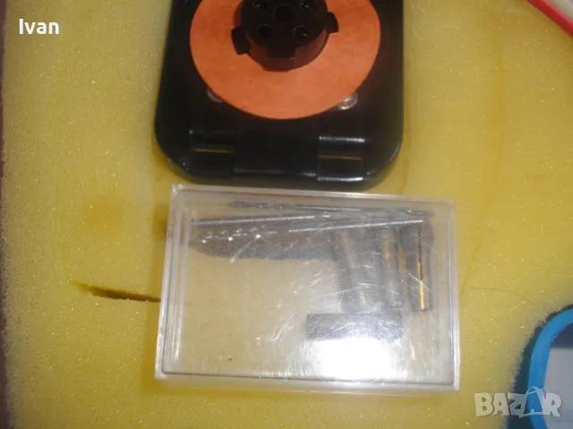 МИНИ ДРЕЛКА-ШЛИФОВАЛКА ПРАВ ШЛАЙФ ПЪЛЕН КОМПЛЕКТ СТОЙКА 45 АКСЕСОАРИ ЗА ТРУДНОДОСТЪПНИ МЕСТА KINZO, снимка 9 - Други инструменти - 48412350