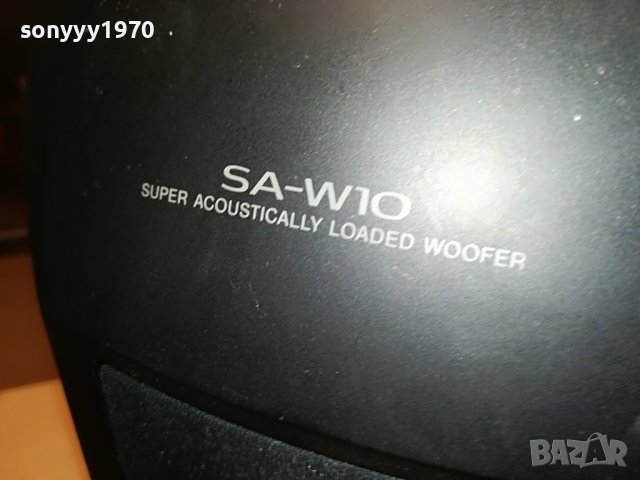 SONY SA-W10 ACTIVE SUPER WOOFER-ВНОС SWISS L2906221207, снимка 4 - Тонколони - 37234671