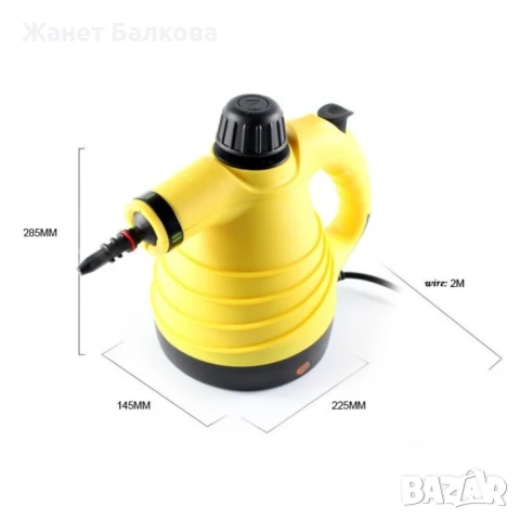 Портативна парочистачка със сменяеми накрайници TV280, снимка 7 - Парочистачки и Водоструйки - 50846521