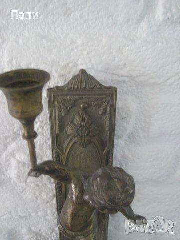 Аплик за стена от първата половина на 20-ти век, снимка 11 - Антикварни и старинни предмети - 42775005