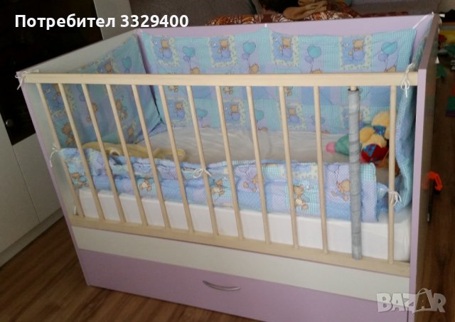 Детско легло 140/70 с матрак Happy Dreams, снимка 2 - Бебешки легла и матраци - 42084934