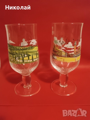 Чаши за бира Морети / Birra Moretti