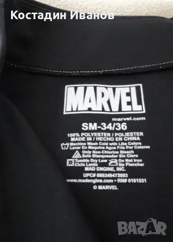 The Punisher / Наказателят Marvel мъжка риза бейзбол джърси М, снимка 7 - Ризи - 55707003