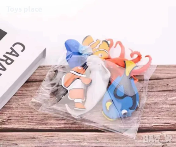 Лот 6бр фигурки за торта Немо, снимка 6 - Фигурки - 50725512