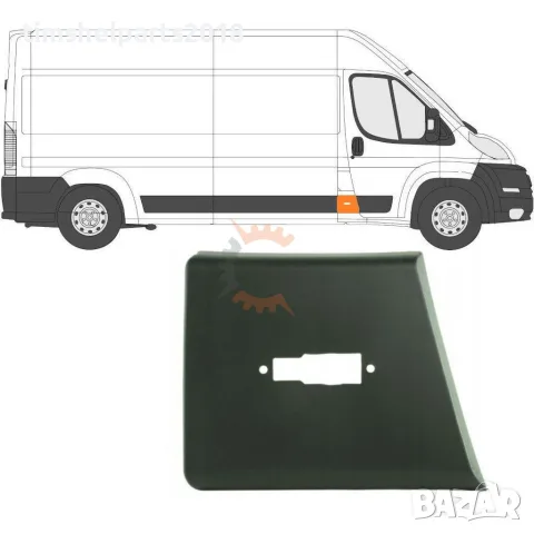 Декоративна лайстна странична стена  JUMPER /  BOXER / DUCATO след 2006 год. - Пасажерска Страна