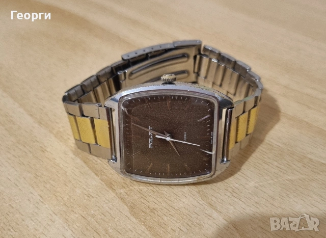 Мъжки ръчен механичен часовник POLJOT 17 jewels работещ, снимка 5 - Мъжки - 53114224