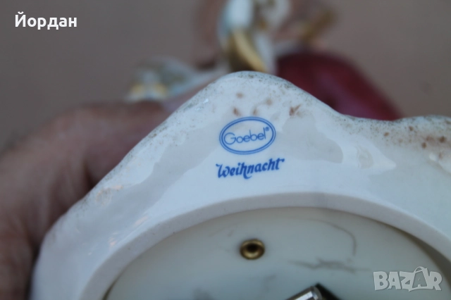 Порцеланова фигурка ''Goebel''  /Ангел с латерна/, снимка 11 - Колекции - 52539497