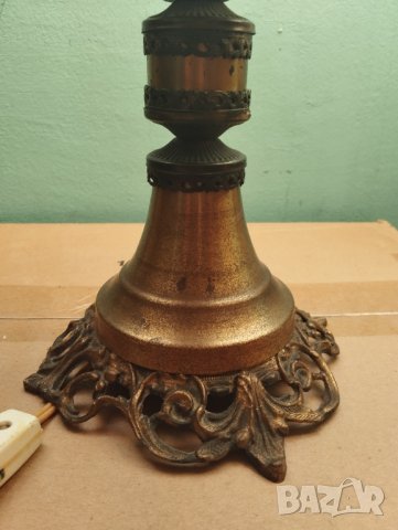 барокова настолна лампа, снимка 2 - Настолни лампи - 42509093