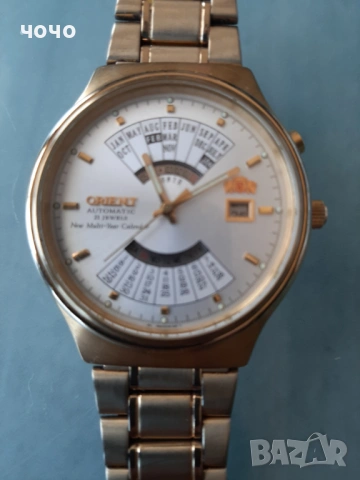 Ориент вечен календар,голям размер като нов