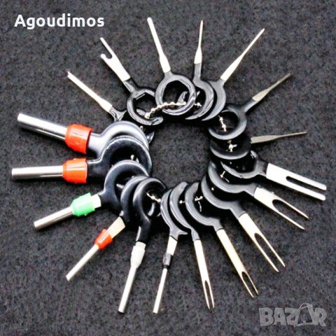 Комплект от 18бр. екстрактори на букси, снимка 1