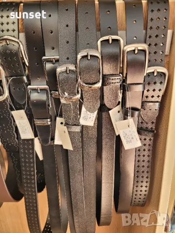 естествена кожа колани- унисекс модели ( от 115- 135 см ), снимка 11 - Колани - 50362788