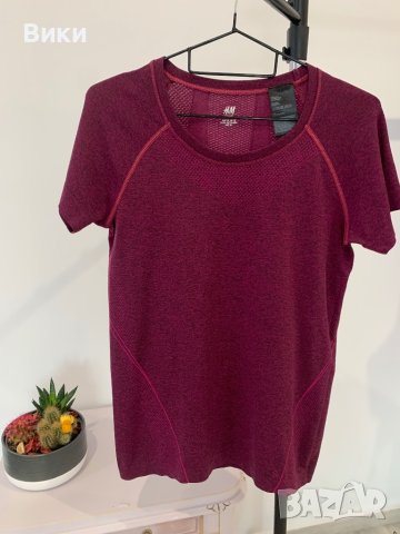 Дамска тениска на H&M в размер М, снимка 5 - Тениски - 44309075