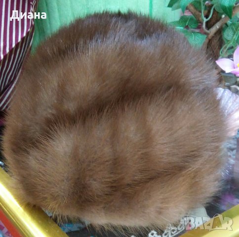 Дамски шапки от норка и лисица., снимка 4 - Шапки - 34912881