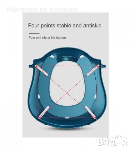 ДЕТСКА СЕДАЛКА-АДАПТЕР ЗА ТОАЛЕТНА ЧИНИЯ СЪС СТЪЛБА - код 2600, снимка 6 - Други - 34189899