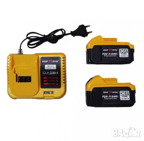 Промо Комплект 2 в 1 Акумулаторен Винтоверт и Акумулаторен Гайковерт Импакт Драйв Немски 36V 8,0AH , снимка 12 - Винтоверти - 39619654