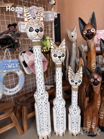 Котки от дърво 100см.,80см. и 60см.