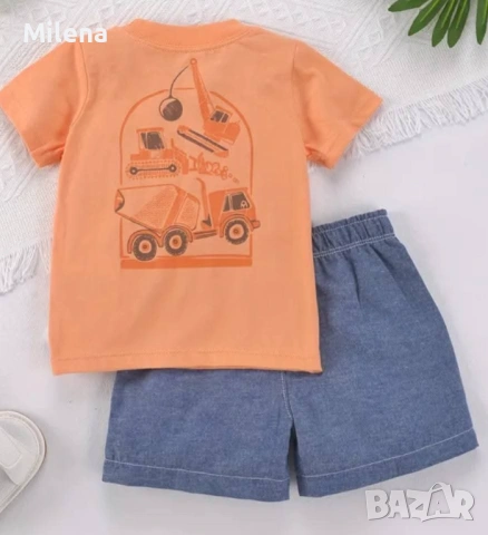 Летен комплект за момче , снимка 2 - Комплекти за бебе - 54032856