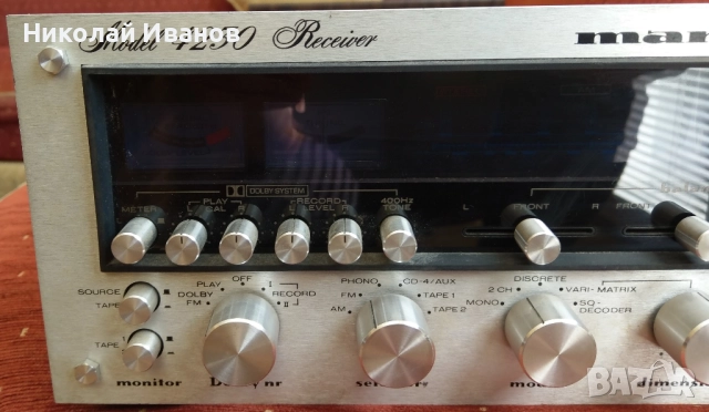 Marantz 4230 ресийвър усилвател, снимка 4 - Ресийвъри, усилватели, смесителни пултове - 52725239