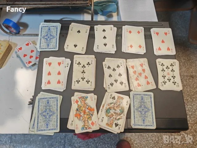 Три чифта стари немски карти , снимка 13 - Колекции - 48298377