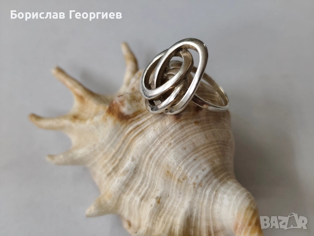 Сребърен пръстен 925, снимка 3 - Пръстени - 52986336