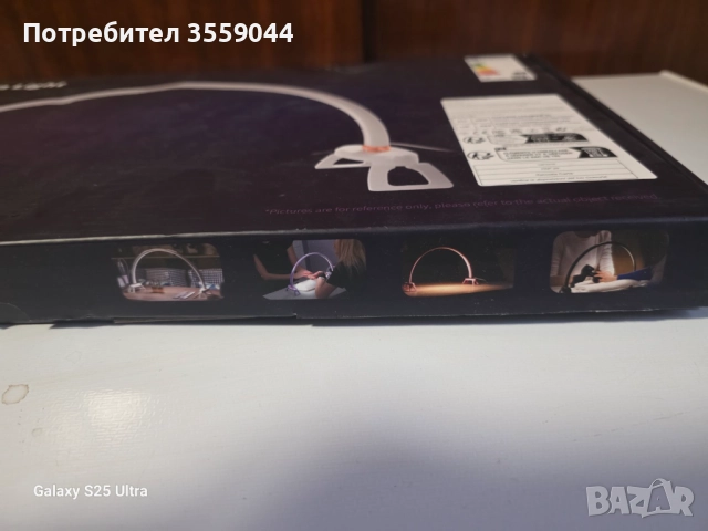 Настолна лед лампа за маникюр, снимка 6 - Настолни лампи - 52651614