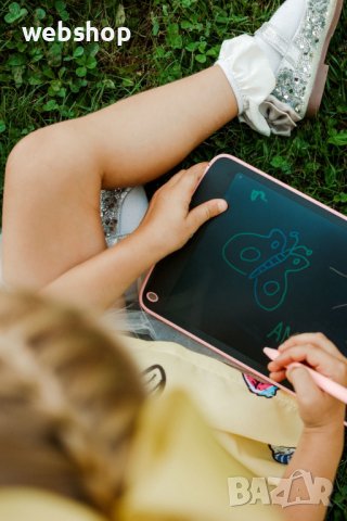 Детски LCD таблет за рисуване, 12 инча, С писалка, снимка 3 - Рисуване и оцветяване - 42300209