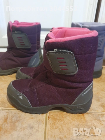 Детски ботуши Декатлон Quechua размер 32, 33, 34, 36, снимка 4 - Детски боти и ботуши - 53065072