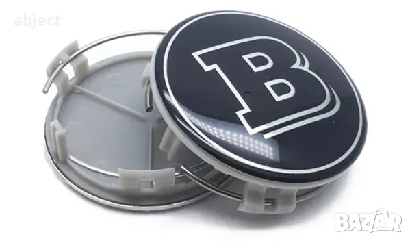 Капачки за джанти за Мерцедес 75мм Mercedes Benz Брабус, снимка 9 - Аксесоари и консумативи - 24613525