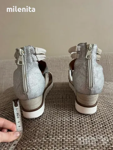 Красиви сандали 38номер от естествена кожа, снимка 4 - Сандали - 49887007