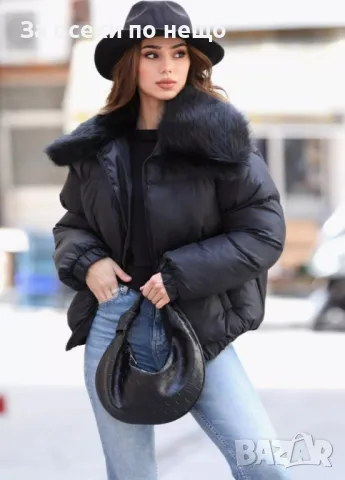 Дамско зимно яке - 2 налични цвята Код LFS136, снимка 2 - Якета - 47685635