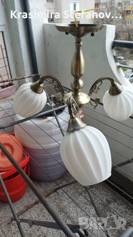 полюлей от ковано желязо, снимка 3 - Полилеи - 53924527