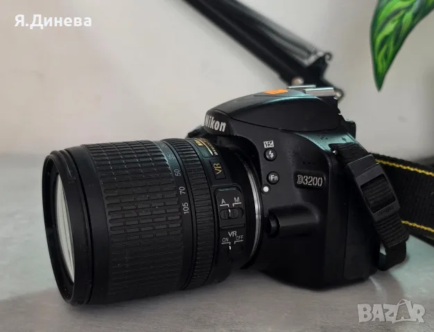 Фотоапарат Nikon D3200 , снимка 3 - Фотоапарати - 56452749