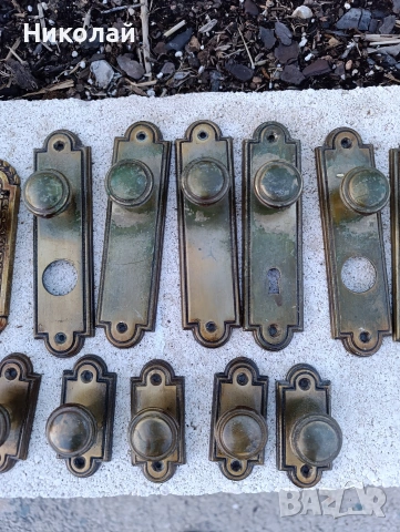 Старинни брави и дръжки, снимка 6 - Антикварни и старинни предмети - 54184302