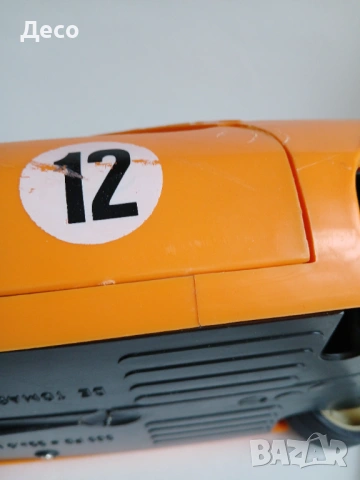 PIKO, стара пластмасова играчка кола De Tomaso Mangusta 1/12, снимка 10 - Колекции - 53354871