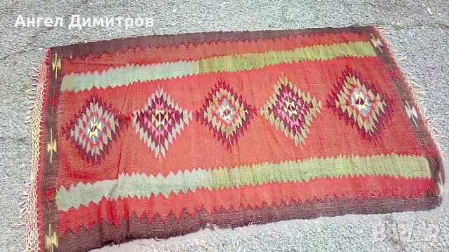 Стар чипровски килим пътека , снимка 7 - Антикварни и старинни предмети - 37274836