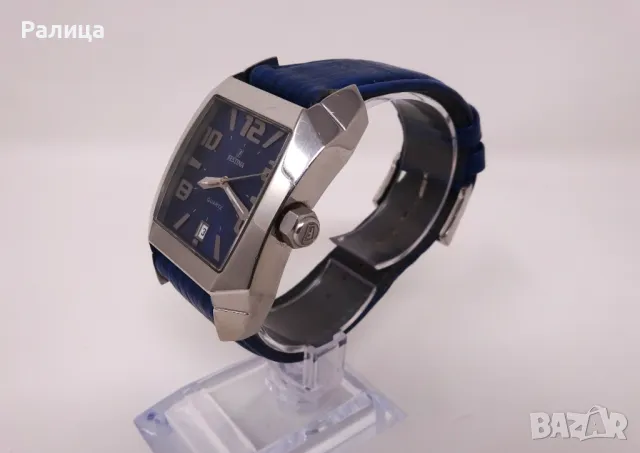 Мъжки кварцов часовник Festina със стоманена каса, снимка 3 - Мъжки - 50152424