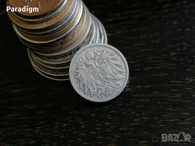 Монета - Австро-Унгария - 20 хелера | 1893г., снимка 2 - Нумизматика и бонистика - 29086844