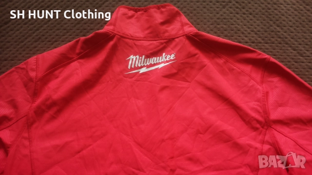 Milwaukee Softshell Work Jacket размер M / L работна горница вятърно устойчива W4-715, снимка 5 - Якета - 52886381