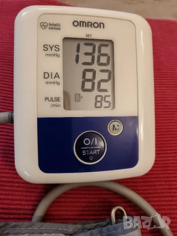 Апарат за измерване на кръвно налягане OMRON. , снимка 2 - Уреди за диагностика - 50026539