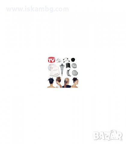 КОМПЛЕКТ ЗА ПРАВЕНЕ НА ПРИЧЕСКИ HAIRAGAMI KIT - код 0435, снимка 10 - Аксесоари за коса - 34079846