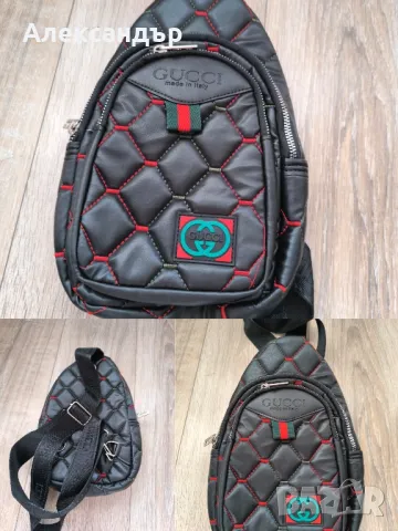 чантичка чанта през рамо диагоналка банан  GUCCI, Louis Vuitton La Coste , снимка 6 - Чанти - 42603703