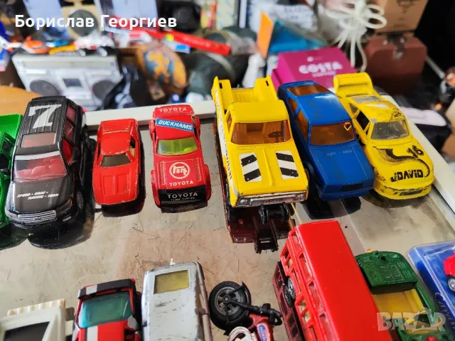 Лот 29 броя колички burago polistil solido, снимка 7 - Колекции - 50386013