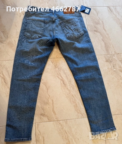 Louis Vuitton-Оригинални мъжки дънки номер 52/размер Л