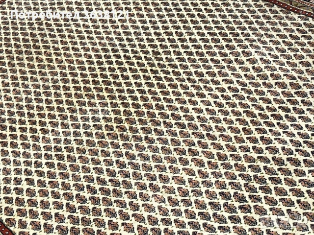 Сароу Мир - Килим 235 /170 см ръчно изработен уникален, снимка 4 - Килими - 53930332