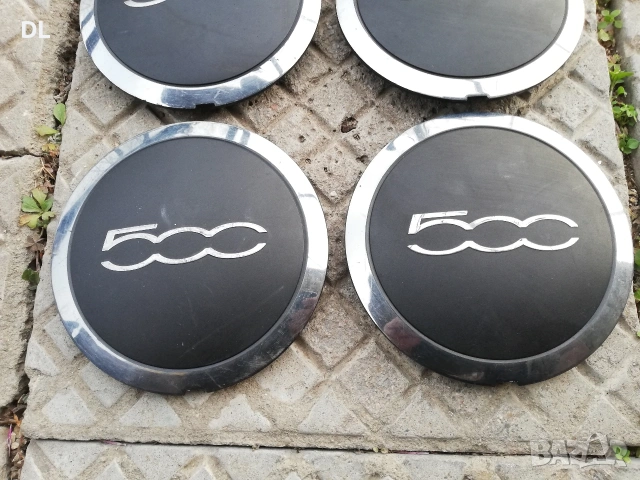 Капачки за джанти Fiat 500, Оригинални капачки Фият, снимка 3 - Аксесоари и консумативи - 49697381