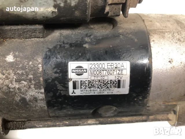 Стартер Nissan Pathfinder R51 2.5 Dci  174кс M008T76071ZE, снимка 2 - Части - 49189997