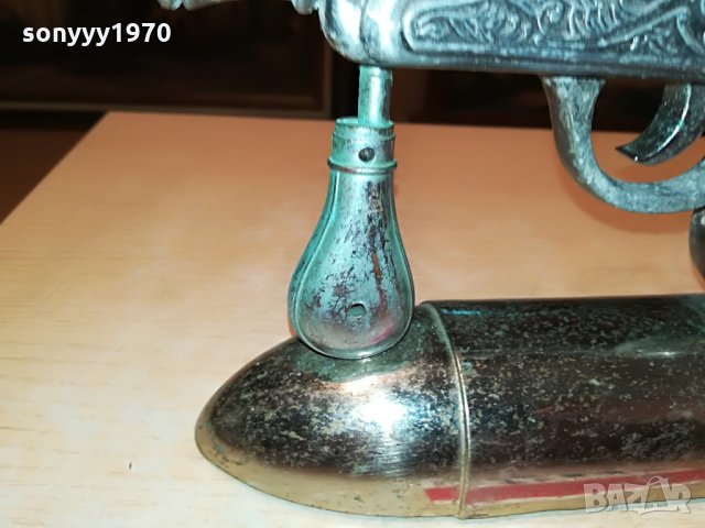 пищов запалка с постамент-внос гърция 2308211105, снимка 6 - Антикварни и старинни предмети - 33894504